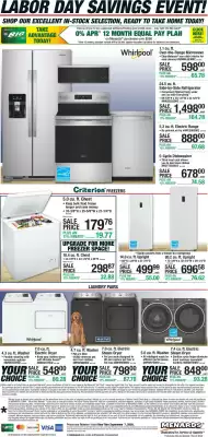 Menards weekly ad