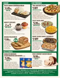 Central Market weekly ad week 35 Page 6: Rustic Durum Sourdough Bread €4,49, Novelty Cupcakes €7,00
