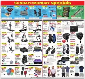 Dunham's Sports weekly ad week 35 Page 12: Callaway Hex Diablo or Bridgestone Golf Extra Soft Golf Balls €18,99