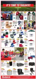 Dunham's Sports weekly ad week 35 Page 7: Blackstone 17" Table Top Griddle €99,99, Ncaa men's or women's fleece crew €34,99