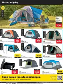 Makro catalogue Page 2: Camp Master Dome 820 Tent €2.699,00, Camp master Camp Dome 410 Tent €1.899,00