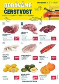 Makro leták týden 35 Strana 1: Hovězí falešná svíčková €194,90, Meloun cukrový Piel de Sapo €29,90