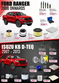 AutoZone catalogue Page 10: GUD AIR FILTER €409,95, GUD DIESEL FILTER €299,95