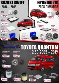 AutoZone catalogue Page 11: GUD OIL FILTER €94,95, GUD DIESEL FILTER €449,95