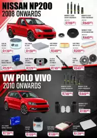 AutoZone catalogue Page 8: ATE FRONT BRAKE PAD SET €529,95, Monroe Dust Cover Set €199,95