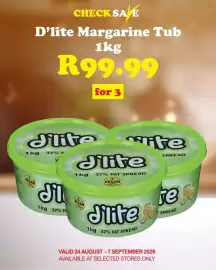 Check Save catalogue Page 12: D'lite Margarine Tub €99,99