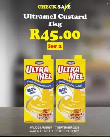 Check Save catalogue Page 2: Ultramel Custard €45,00