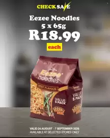 Check Save catalogue Page 6: Eezee noodles €18,99