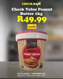 Check Save catalogue Page 9: Check Value Peanut Butter €49,99