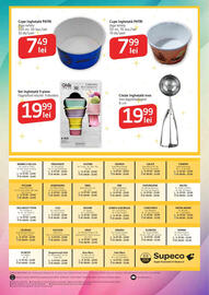 Catalog Supeco Pagină 14: Qlux ideas carnavał ice cream set €19,99, Patri cupe înghețată €7,49