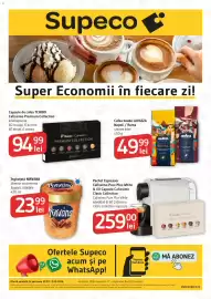Catalog Supeco Pagină 1: Cafissimo espressor pure plus white €259,00, Nirvana inghețată diverse sortimente €23,99