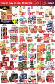 Boxer catalogue Page 4: BRUTAL FRUIT Spritzer Assorted €190,00, Carling Black Label €55,00