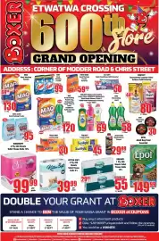 Boxer catalogue Page 8: MAQ Hand Washing Powder 2kg, Dishwashing Liquid 750ml & Fabric Conditioner Refill Assorted €120,00