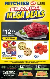 Ritchies catalogue week 35 Page 1: Fresh Made In Store Pizza's €7,99, Gourmet Tomatoes €2,99