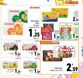 Volantino Conad Pagina 3: Schiacciatine Conad rosmarino €1,25, Crocchantele forno damiani €1,39