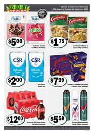 Friendly Grocer catalogue week 35 Page 2: CSR White Sugar €2,00, Cadbury Favourites & Roses Varieties €7,99