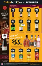 Ritchies catalogue week 35 Page 1: Elephant In The Room Chardonnay €13,00, Barking Frog Grenache €16,00