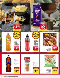 Spar catalogue week 35 Page 2: Primo Stackers €4,20, McCain Family Pizzas €7,50