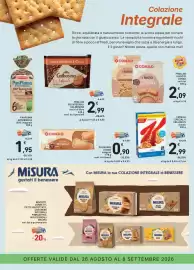 Volantino Conad Superstore Pagina 15: I rustici integrali con crusca CONAD €2,09, Cereali Special K Kellogg's classic €2,99