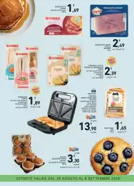 Volantino Conad Superstore Pagina 19: Bacon fette Conad €1,69, Prosciutto crudo Stella Negroni €2,49