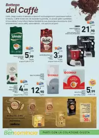 Volantino Conad Superstore Pagina 2: Caffè decaffeinato Hag classico €3,39, Caffè espresso Splendid €5,99