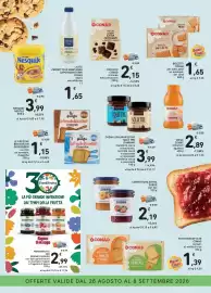 Volantino Conad Superstore Pagina 5: Biscotti Conad per latte, petit €1,65, Confettura extra Zuegg €2,19