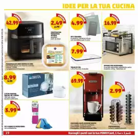 Volantino PENNY Pagina 19: Friggitrice ad aria digitale 8 litri €2,49, Set 3 taglieri €4,99
