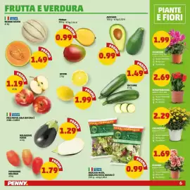 Volantino PENNY Pagina 6: Insalata mista, insalata ricca natura è €0,99, Ciclamino €1,99