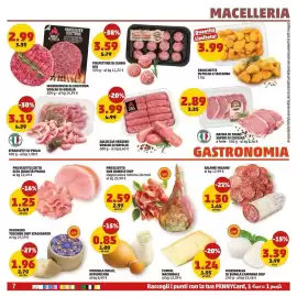 Volantino PENNY Pagina 7: Prosciutto cotto alta qualità Praga €1,25, Polpettine di suino AIA €3,59