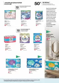 Catálogo El Corte Inglés Página 7: Scottex original €3,89, Scottex mega-rotlle €11,04