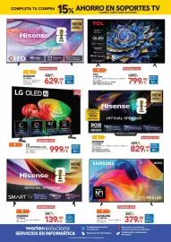 Folleto Worten semana 35 Página 4: Hisense TV 75E7S €629,99, Hisense TV 32A4S €139,99