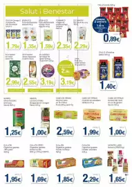 Folleto Keisy Página 2: Born Eco fruita deshidratada €1,35, Serpis los encurtidos alcaparras €1,00