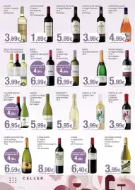 Folleto Keisy Página 20: Castillo de Albai vi negre Reserva €5,99, Raimat vi blanc ecòlig Chardonnay €5,99
