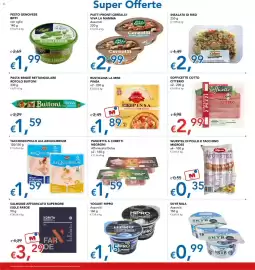 Volantino Migross Supermercati e Market Pagina 6: Rusticana la mini pinsa €1,89, Pancetta a cubetti Negroni €1,59