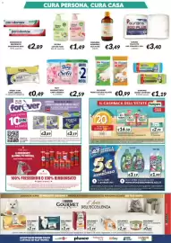 Volantino Supermercati Visotto Pagina 7: Equilibra mandorle olio puro €3,49, Foxy Bouquet/Seta carta igienica €2,59