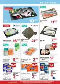 Catálogo Hipercor Página 7: Salmó noruec asc €11,95, Krissia - barretes €4,65