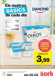 Catálogo Sorli Página 48: Danone iogurt natural €3,99