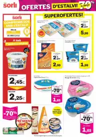 Catálogo Sorli Página 10: Cremette queso cottage €1,99, Tgt rallat 4 quesos €2,99