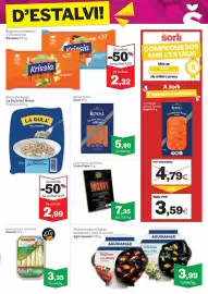 Catálogo Sorli Página 13: Royal salmón ahumado €5,99, Aguinamar mejillones con tomate €3,99