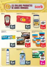 Catálogo Sorli Página 19: Hellmann's gran mayonesa €1,49, Orlando tomàquet fregit €1,59
