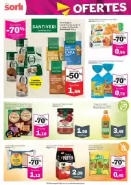 Catálogo Sorli Página 26: Gerblé galetes de soia/taronja o soia/figa €0,94, Helios tomàquet fregit ecologí €1,99