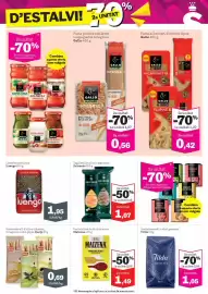 Catálogo Sorli Página 29: Maizena farina fina de blat de moro €1,49, Delverde tagliatelle a l'ou o espinacs €1,07