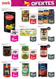 Catálogo Sorli Página 32: Cynara corazones de alcachofa pequeños €2,19, Bonduelle blat de moro €2,49