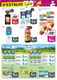 Catálogo Sorli Página 35: Cacaolat batut de cacau clàssic XL €3,25, El Castillo llet sencera o semi €1,00