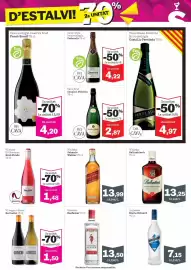 Catálogo Sorli Página 41: Beefeater ginebra €13,50, Codorniu Cava extra brut ecologique €4,22