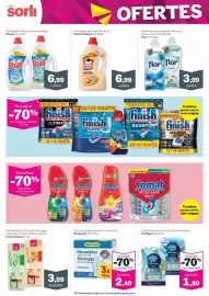Catálogo Sorli Página 44: Omino Bianco Detergent natural Marsella €6,99, Flor suavitzant concentrat €3,99