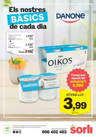 Catálogo Sorli Página 48: Danone iogurt natural €3,99