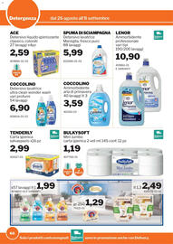 Volantino GrosMarket Pagina 60: Coccolino Detersivo lavatrice ultra clean wonder wash €6,90