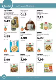 Volantino GrosMarket Pagina 10: Panini al burro €0,19, PAREN Contorno grigliato €3,99