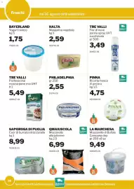 Volantino GrosMarket Pagina 16: Philadelphia €2,55, Saporosa di Puglia Cuor di burrata stracciatella €8,99